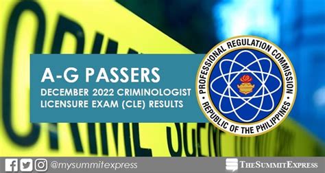 criminology board exam result december 2022|CLE RESULTS December 2022: Criminology Board Exam List of .
